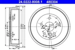 Ate Brake Drum For Toyota Rav Ii 42431-28100. Fixed Price $71.08.