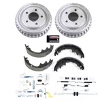 Power Stop KOE15335DK Direct Replacement Kit: Coated Drums Shoes. Fixed Price $171.96.