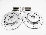 Mercedes Benz S63 S65 Amg Rear Brake Pads And Rotors A2224232012 A0004203700. Fixed Price $1015.75.