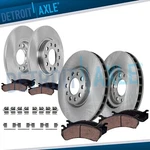 8PC Front Rear Brake Rotors Pads For 2014-2022 Jeep Cherokee Chrysler 200. Fixed Price $185.27.