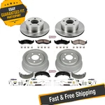 Power Stop KOE15073DK Autospecialty Stock Replacement Disc And Drum Brake Kit. Fixed Price $432.32.