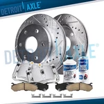 12 Inch Front Drilled Rotors Calipers Brake Pads For Chevy Express 1500 Yukon. Fixed Price $283.31.