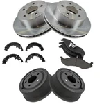 Disc Brake Pad And Rotor / Drum Shoe Kit Diy Solutions BFS04707. Fixed Price $262.98.