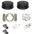 Brake Drum Shoe Cylinders Spring Kit Fit 2001-2006 Jeep Cherokee Wrangler 9 Inch. Fixed Price $161.95.