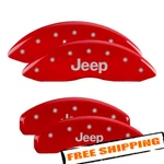 Mgp 42020SJEPRD Red Caliper Covers For 11-21 Jeep Grand Cherokee. Fixed Price $299.99.