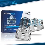 Pair Rear Brake Calipers W/ Brackets For Volkswagen Routan Dodge Grand Caravan. Fixed Price $137.34.
