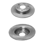Durable Rear Brake Pad Rotor Set Semi Metallic Fits Honda Civic. Fixed Price $139.27.