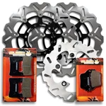 Front + Rear Brake Rotors Pads For Suzuki Gsx-r 1000 (K9/L) 2009 2010 2011. Fixed Price $171.72.
