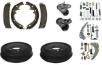 Brake Shoe Drums Cylinders Hardware Chevy 1/2 Ton Truck 1964-1970 Rear 11 X. Fixed Price $201.95.