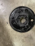 Studebaker 666120 Backing Plate 1949-54 Big Trucks M16 & 2R 17 Front. Fixed Price $24.99.