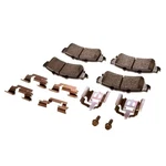 Acdelco 171-637 Rear Disc Brake Kit With Pads, Clips, And Bolts. Fixed Price $140.35.