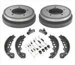 Rear Brake Drums Shoes Springs Wheel Cylinders Set For 00-04 Chevrolet Tracker. Fixed Price $184.95.