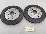 2008- 2013 Audi R8 Rear Left & Right Brake Disc Rotor Pair Oem 420615601. Fixed Price $396.00.