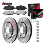 11.89 Inch Front Brake Rotors + Ceramic Pads Kit For Town & Country 2008-2016. Fixed Price $75.98.