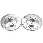 JBR528XPR Powerstop 2-WHEEL Set Brake Discs Front Sedan For Acura Integra Cr-v. Fixed Price $146.01.