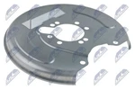 Rear Brake Disc Splash Panel Left For Mitsubishi Carisma Volvo 95-06 30814870. Fixed Price $11.65.