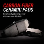 Powerstop Z23 Daily Driver Carbon-fiber Ceramic Brake Pad And Drilled & Slotted. Fixed Price $273.28.