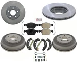 Disc Brake Rotors Semi Metallic Pads Drums Shoes Ford Transit 2010-13. Fixed Price $346.00.