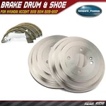 Rear Brake Drum + Ceramic Shoe For Hyundai Accent 2013 2014 2015 2016 2017. Fixed Price $81.09.