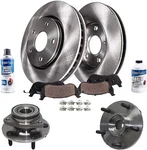 Front Rotor Brake Pad Wheel Bearing Hub Kit For 1994 - 1999 Dodge Ram 1500 4WD. Fixed Price $238.95.