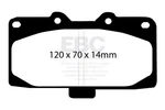 Ebc Brakes DP31200C Redstuff Ceramic Low Dust Pads. Fixed Price $154.99.