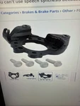 Ford Oem 12-20 F-150 Rear Suspension Brake Components-mount Plate CL3Z2B636A. Fixed Price $200.00.