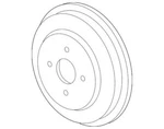 Genuine Gm 2003-2008 Chevrolet Pontiac G5 Rear Brake Drum Left Or Right 22671542. Fixed Price $100.79.