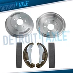 Rear Brake Drums + Shoes For 2009 - 2011 Chevrolet Cobalt Hhr Pontiac G5. Fixed Price $80.01.