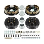 6 On 5.5" Bolt Circle Brake Drum Kits W/ 12" X Left And Right Self-adjusti.... Fixed Price $343.57.