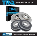 Trq Brake Rotors Set Fits 2001-2007 Ford Taurus 2001-2005 Mercury Sable. Fixed Price $174.95.