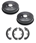 For Toyota Corolla Rear Brake Drums W/ Shoes 1993 1998 2000 2001 2002. Fixed Price $105.00.