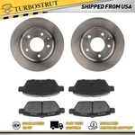 Rear Prime Oe Brake Rotors Pads Kit 2006-2012 Ford Fusion. Fixed Price $115.16.