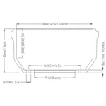 Webb 78401B Severe Duty 16.5 X 5.0 Bal. Fixed Price $510.97.