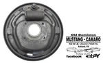 1967-1973 Mustang Front V-8 Drum 10" Brake Backing Plate Passenger. Fixed Price $29.99.