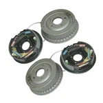 1968-77 Gm A-body Complete 9-1/2" Rear Drum Brake Assembly No Splash Shields. Fixed Price $526.00.