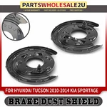 2X Rear Brake Dust Shield For Kia Sportage 11-15 Hyundai Tucson 2010-2014 Awd. Fixed Price $131.99.