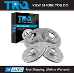 Trq Front & Rear Brake Rotors Set Fits Mercedes-benz. Fixed Price $194.95.