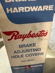 Raybestos H1456K Professional Grade Brake Backing Plate Plug Lot 32. Fixed Price $37.77.