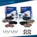 Front And Rear Ceramic Brake Pads W/hardware For 2012 2013 2014 Honda Ridgeline. Fixed Price $54.98.
