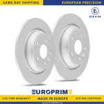 Rear Brake Rotor Kit For 11-18 Volvo S60 16-18 Cross Country 08-16 S80. Fixed Price $91.47.