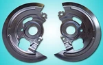 Front Disc Brake Backing Plates Dust Shields Chevrolet Gm Body Chevelle Camaro. Fixed Price $27.00.