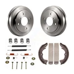 Rear Brake Drums, Parking Shoes & Hardware Kit For 02-06 Nissan Sentra 1.8L. Fixed Price $189.95.