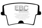 Ebc Brakes DP31722C Redstuff Ceramic Low Dust Pads Fits 300 Charger Magnum. Fixed Price $126.99.