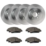 Front & Rear Brake Rotors + Ceramic Pads For 2003-2007 Toyota Corolla Matrix. Fixed Price $148.05.