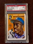 2001 Topps Archives Hank Aaron Auto 9 Mint Bold SP/50. Fixed Price $4500.00.