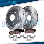 Rear Rotors Brake Pads For Chevy Tahoe Silverado Suburban Gmc Sierra Yukon 1500. Fixed Price $114.42.