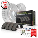 Powerstop KOE15344DK Brake Drum And Shoe Kit Rear For 2000-2001 Dodge Ram 1500. Fixed Price $367.69.