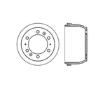 Bendix E12781012 Formula Blue Premium Hd Brake Drum Rear, 376 Mm Od. Fixed Price $679.32.