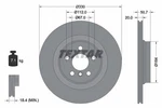 Textar 92306805 Brake Disc For Bmw, (brilliance), Mini. Fixed Price $120.10.