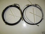 Emergency Brake Cables Rear 78 - 87 El Camino Monte Carlo Malibu New AS8201.8203. Fixed Price $67.35.
